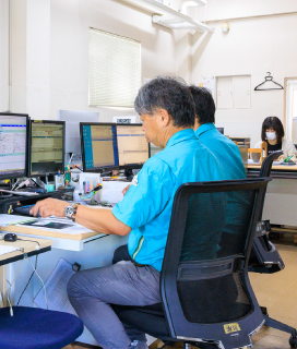 社内の様子